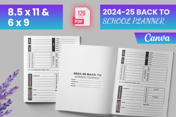 2024-25 Back to School Planner Canva KDP: A Practical Resource for Educators and Parents