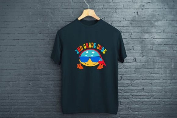 2nd Grade Dude Back to School Retro