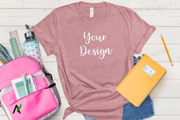 Back to School Bell Canvas Mockup - 056: A Practical Tool for Designers and Creators