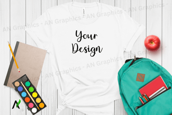 Back to School Bella Canvas Mockup 0102: A Practical Tool for Designers and Creators