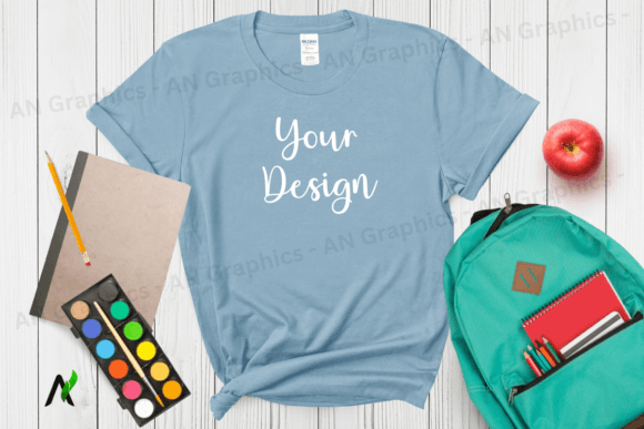 Back to School Gildan 5000 Mockup - 035: A Versatile Tool for Designers