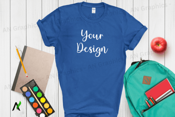 Back to School Gildan 64000 Mockup 0117: A Versatile Tool for Designers and Creators