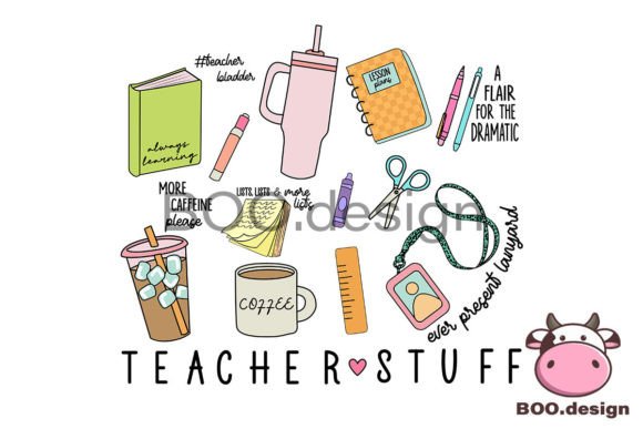 Back to School Png & Teacher Stuff Png: A Creative Resource for Educators and Designers