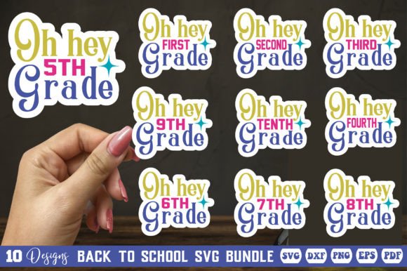 Back to School Sticker Bundle Vol-1: A Creative Resource for Designers and Creators