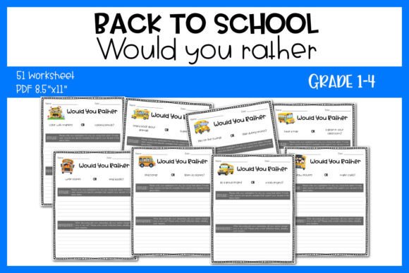 Back to School Would You Rather Questions: A Creative Tool for Young Learners