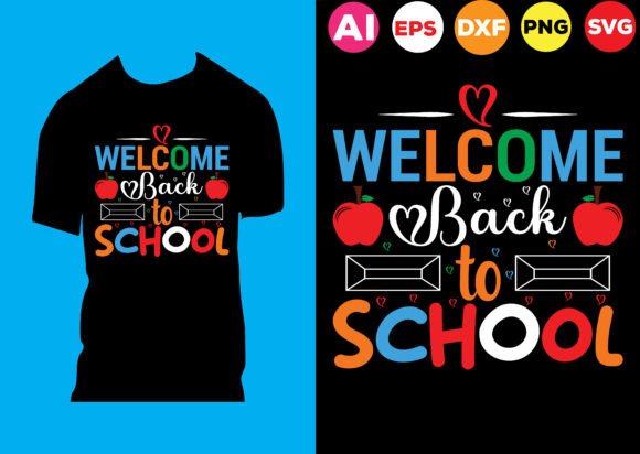 Discover the New Back to School T-shirt Design