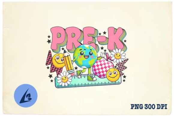Groovy Pre-K Back to School PNG: A Creative Tool for Educators and Crafters