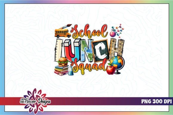 Introducing School Lunch Squad Back to School PNG: A Creative Resource for Designers and Enthusiasts