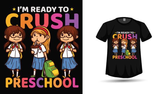 Preschool Cute Girl Back to School Shirt