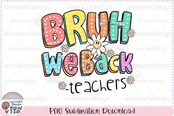 Retro Back to School Teacher Life Png